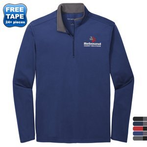 Port Authority® Silk Touch™ Performance Polyester Men's 1/4 Zip
