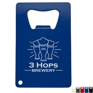 Stainless Steel Credit Card Bottle Opener