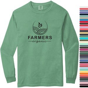 Comfort Colors® Heavyweight Ring Spun Cotton Unisex Long Sleeve Tee