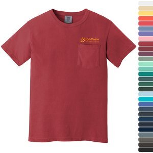 Comfort Colors® Heavyweight Ring Spun Cotton Unisex Pocket Tee