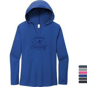 District® Perfect Tri® Long Sleeve Ladies' Hoodie Tee