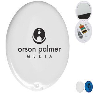 Oval Sewing Kit w/ Mirror