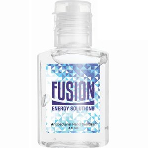 Antibacterial Flip Top Cap Unscented Hand Sanitizer, .5oz.
