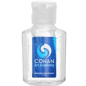 Antibacterial Flip Top Cap Unscented Hand Sanitizer, 1oz.