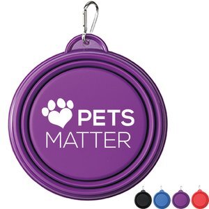 Pet Collapsi-Bowl 7" w/ Carabiner