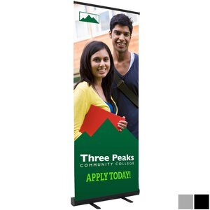 Economy Retractor Banner Kit, 31-1/2"