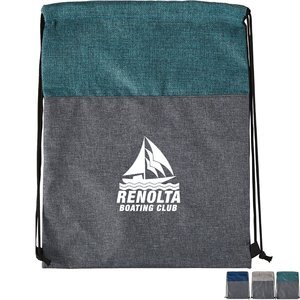 Heathered N' Jute Drawstring Backpack