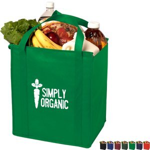 Insulated Large Non-Woven Grocery Tote