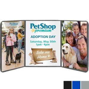 Dynamo Trifecta Display Kit with Graphic Panels, 4'