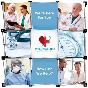 Micro GeoMetrix Triptych Display Kit, 46" x 46"