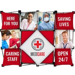 Micro GeoMetrix Patchwork Display Kit, 60" x 46"