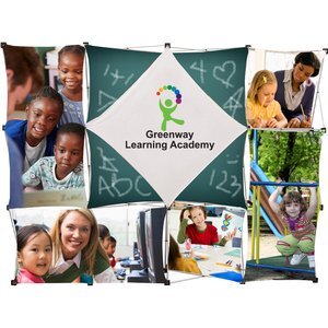 GeoMetrix Centerpoint Floor Display Kit, 119" x 90"