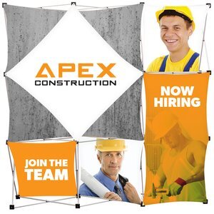 GeoMetrix Classic Floor Display Kit, 90" x 90"