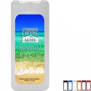 Mini Credit Card Style Antibacterial Hand Sanitizer Spray, .40oz.