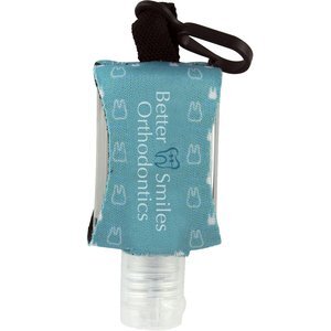 Antibacterial Hand Sanitizer w/ Neoprene Sleeve, .5oz.