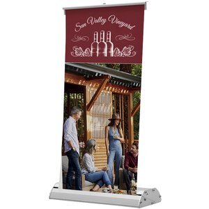 Deluxe Mini Tabletop Banner Retractor Kit