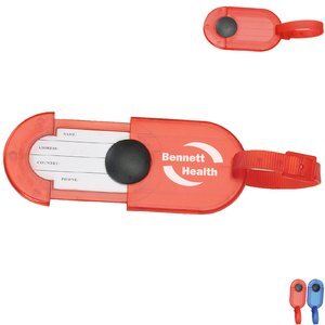 Plastic Sliding Luggage Tag