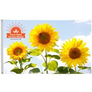 Polyester Flag, 3' x 5'