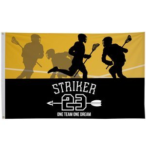 Polyester Double Sided Flag, 3' x 5'