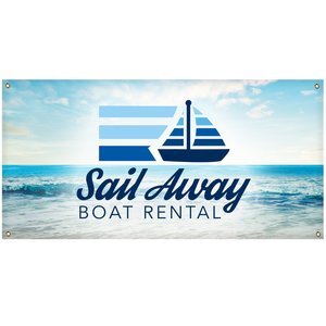 Smooth 13oz. Vinyl Banner, 2' x 4'