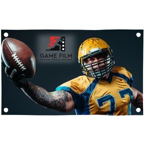 Poly Poplin Fabric Banner, 3' x 5'