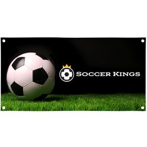 Poly Poplin Fabric Banner, 4' x 8'