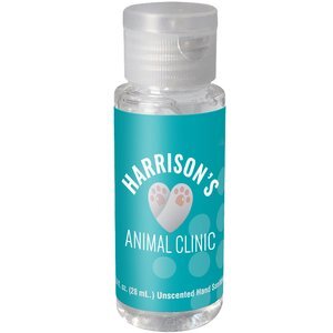 Antibacterial Hand Sanitizer USA Cylinder Bottle, 2oz.