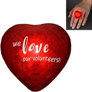 Pulsing LED Heart Ring