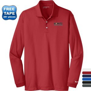 NIKE® Dri-FIT Stretch Tech Long Sleeve Men's Polo