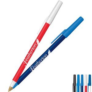 BIC® PrevaGuard™ Round Stic® Pen w/Antimicrobial Additive