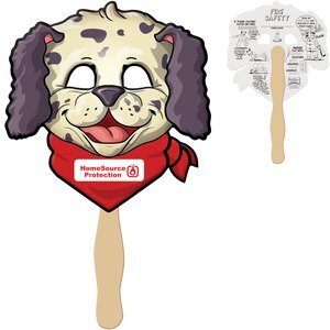 Fire Safety Fun Mask Face Fan
