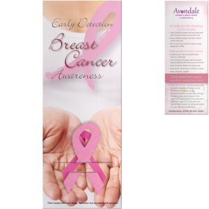 Early Detection Breast Cancer Plant-A-Shape Bookmark