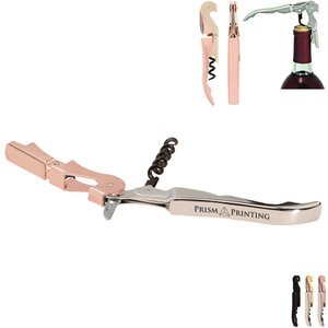 Metallic Waiter's Corkscrew Wine Bottle Opener