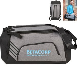 Sebring Convertible Polyester Graphite Duffel, 22-1/2"