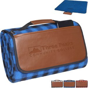 Field & Co.® Buffalo Plaid Fleece Picnic Blanket, 47" x 53"