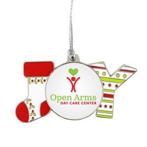 Joy Die Cast Ornament