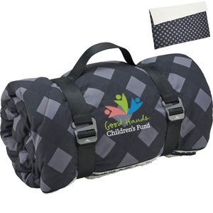 High Sierra® Roll-Up Puffy Sherpa Blanket, 50" x 60"