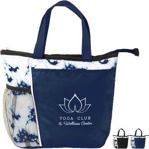 Tie Dye Polyester Lunch Cooler