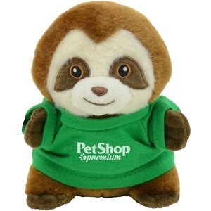 Little Buddies Plush Sloth, 6" Sitting