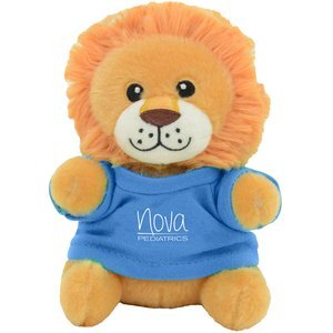 Little Buddies Plush Lion, 6" Sitting