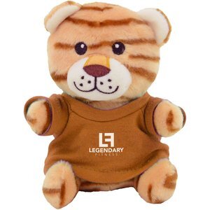 Little Buddies Plush Tiger, 6" Sitting