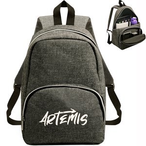 Minikin Heathered Polycanvas Mini Backpack