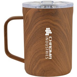 Corkcicle® Wood-Look Coffee Mug, 16oz.