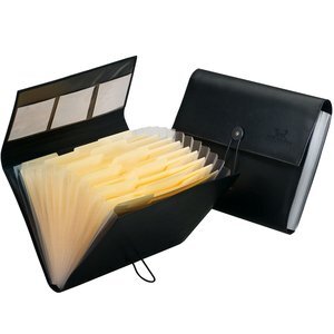 Dura-Hyde Accordion File Folder