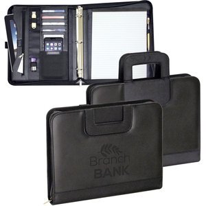 Dura-Hyde 3-Ring Padfolio Briefcase