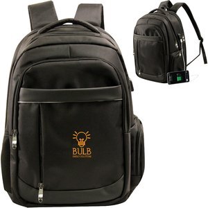 Vault 17" Polyester Laptop Backpack