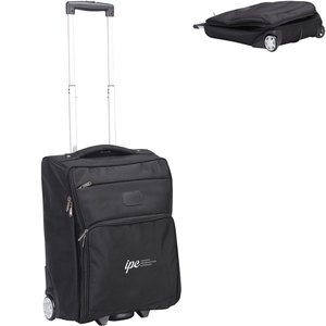 Folding Polyester Wheeled Luggage, 21"