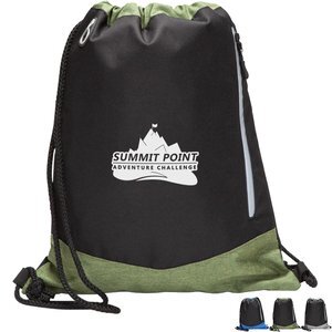 Donegal Polyester Drawstring Bag