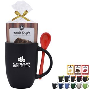 Spooner Mug w/ Cake Mix Gift Set, 12oz.