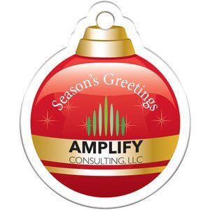 Ornament Shape Plastic Holiday Ornament